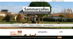 Desktop Screenshot of mairie-sammarcolles.fr